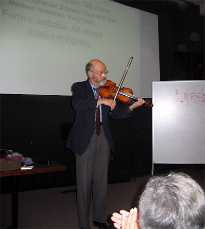 Keith teaching at Simon Fraser University